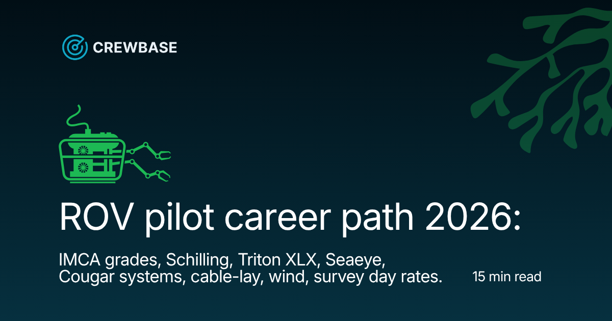 ROV Pilot Career Path: Oil & Gas, Wind, and Survey — Certs, Day Rates, and How to Break In