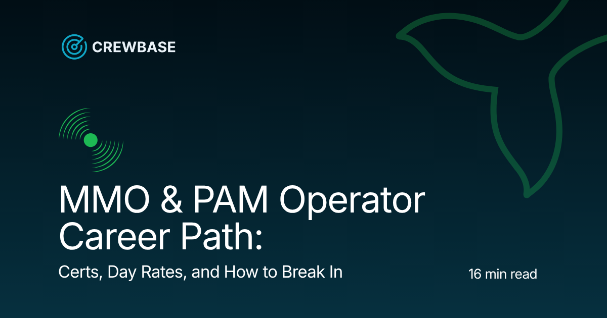 MMO & PAM Operator Career Path: Marine Mammal Observer and Passive Acoustic Monitoring — Certs, Day Rates, and How to Break In